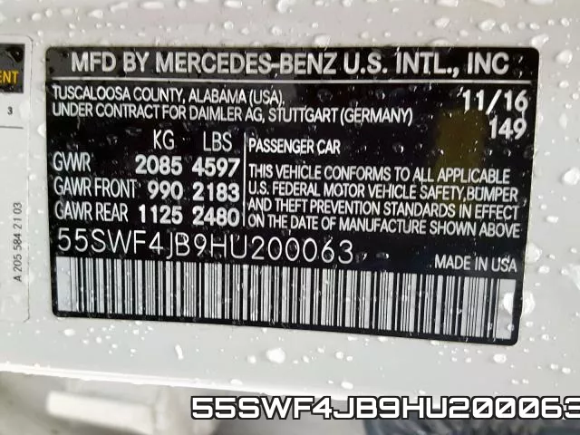 55SWF4JB9HU200063 фото 2