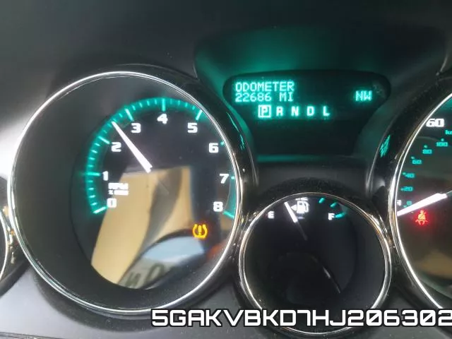 5GAKVBKD7HJ206302 фото 9