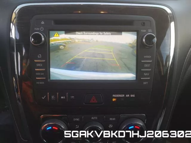 5GAKVBKD7HJ206302 фото 10