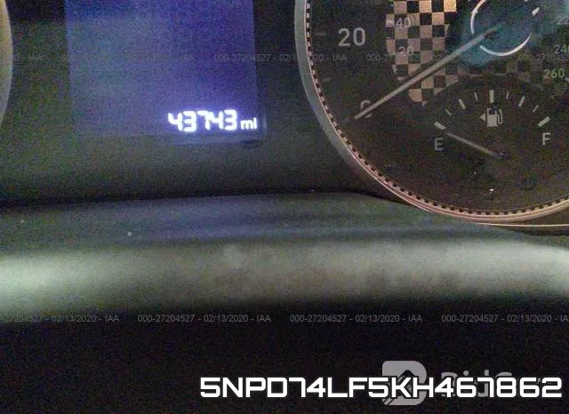 5NPD74LF5KH467862 фото 8