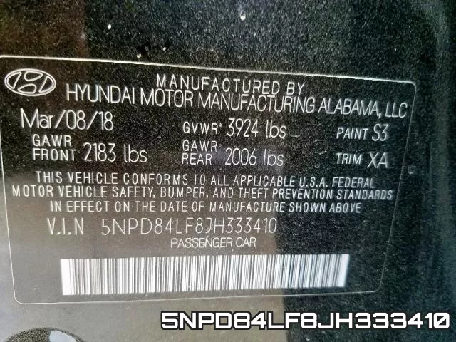 5NPD84LF8JH333410 фото 2