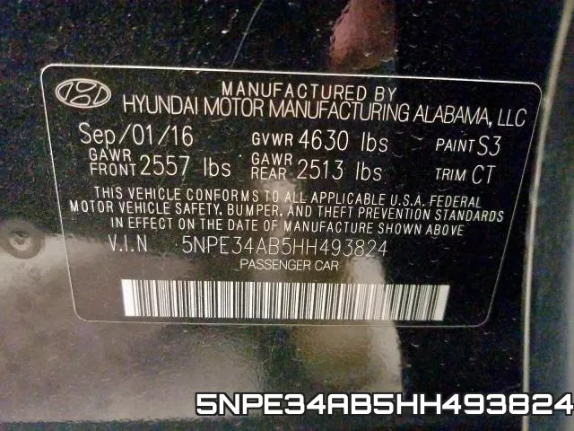 5NPE34AB5HH493824 фото 2