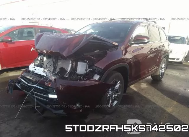 5TDDZRFH5KS742502 фото 3
