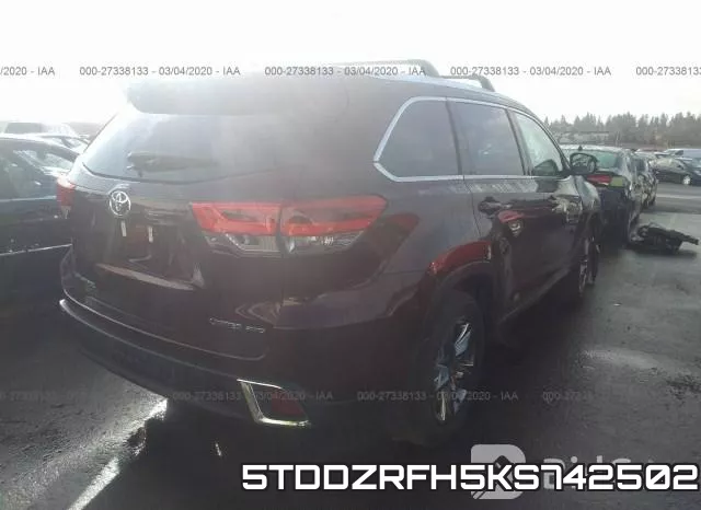 5TDDZRFH5KS742502 фото 5