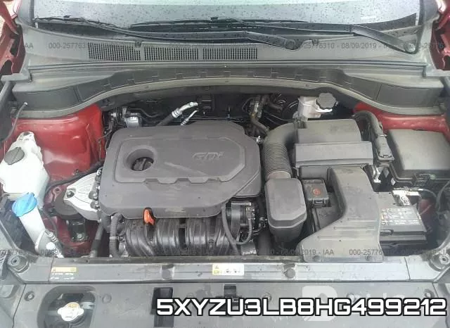 5XYZU3LB8HG499212 фото 2