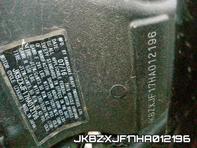 JKBZXJF17HA012196 фото 2