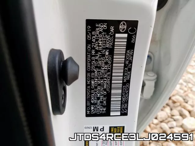 JTDS4RCE3LJ024591 фото 2