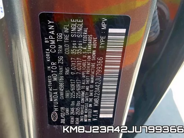 KM8J23A42JU799366 фото 2