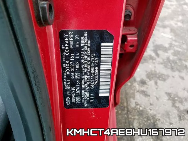 KMHCT4AE8HU167972 фото 2