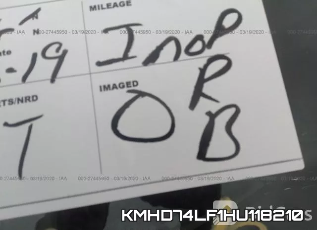 KMHD74LF1HU118210 фото 6