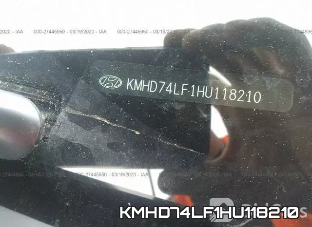 KMHD74LF1HU118210 фото 10