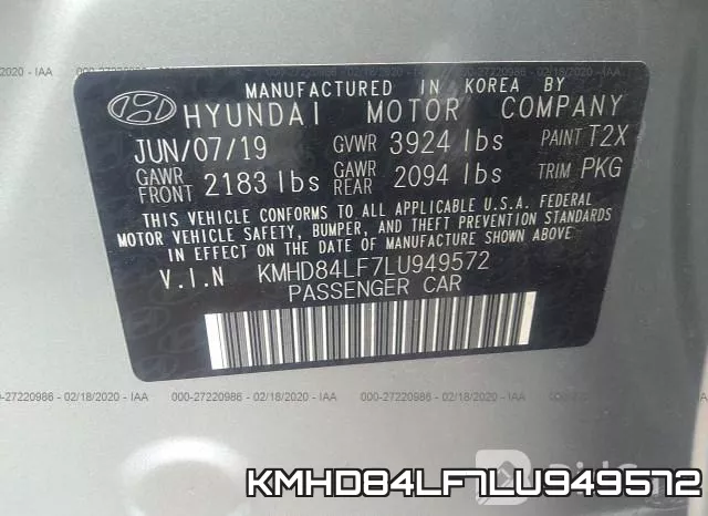 KMHD84LF7LU949572 фото 10