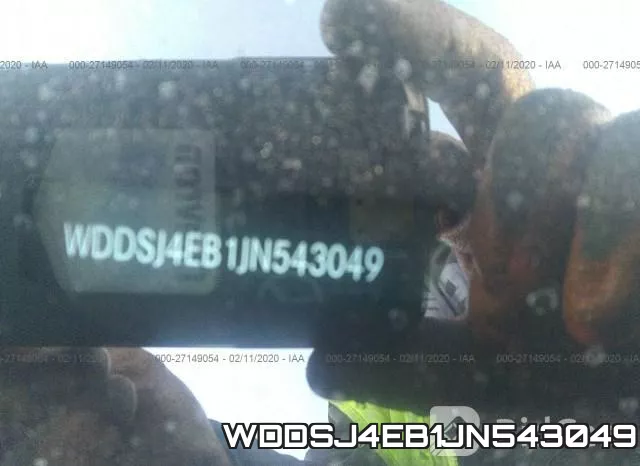 WDDSJ4EB1JN543049 фото 10