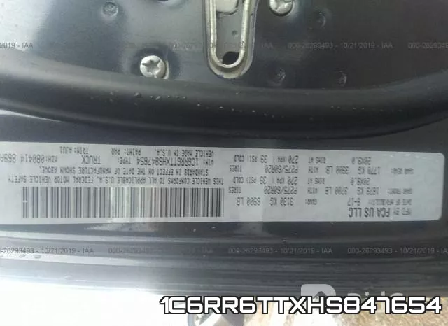 1C6RR6TTXHS847654 фото 10