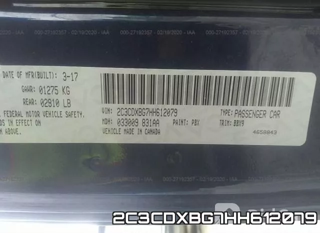 2C3CDXBG7HH612079 фото 10