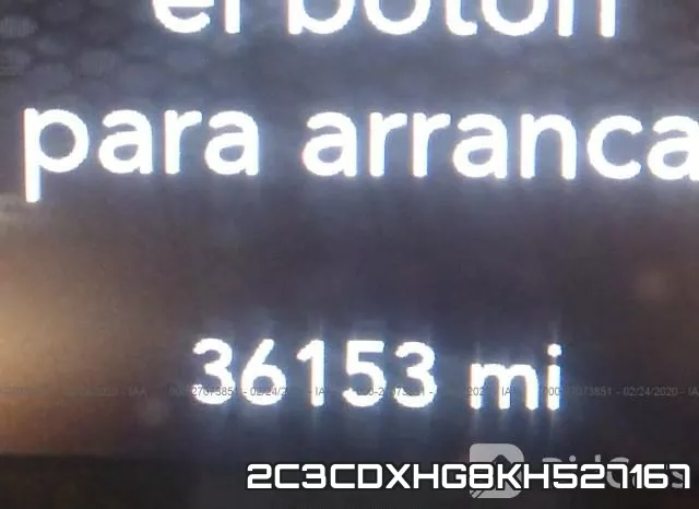 2C3CDXHG8KH527167 фото 8
