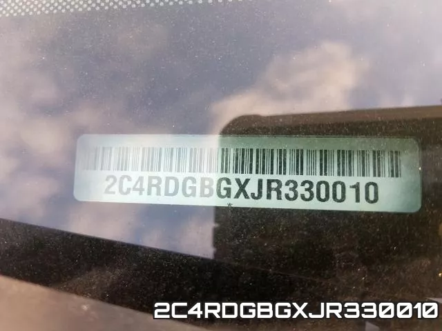 2C4RDGBGXJR330010 фото 2