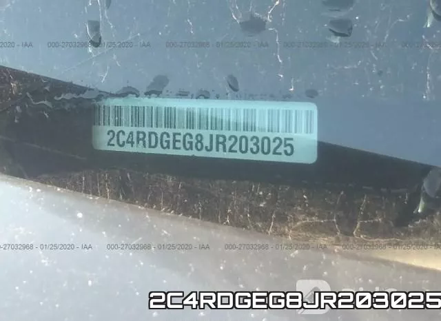 2C4RDGEG8JR203025 фото 10