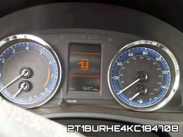 2T1BURHE4KC184708 фото 9