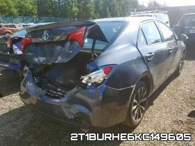 2T1BURHE6KC149605 фото 5