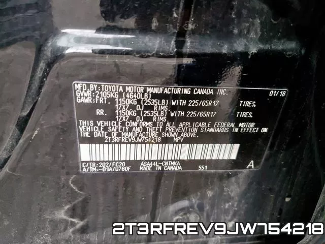 2T3RFREV9JW754218 фото 2