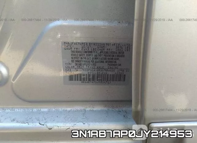 3N1AB7AP0JY214953 фото 10