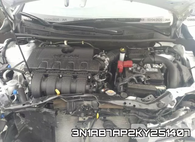 3N1AB7AP2KY251407 фото 2