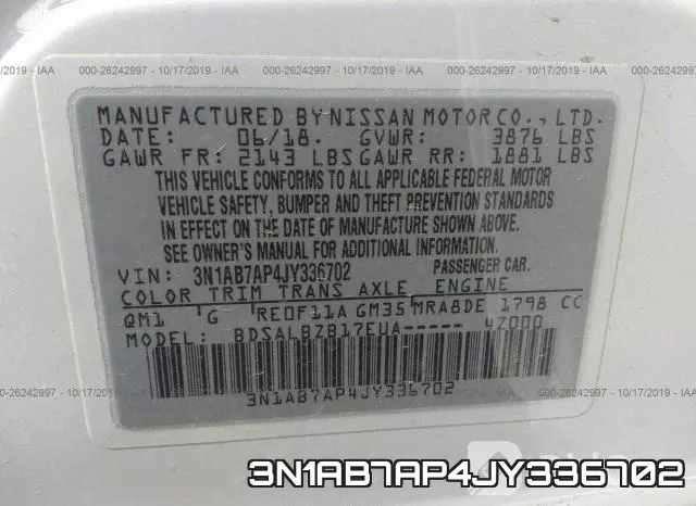 3N1AB7AP4JY336702 фото 10