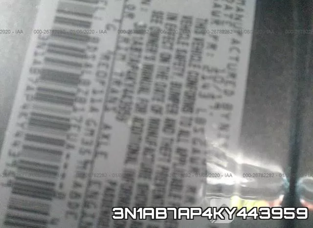3N1AB7AP4KY443959 фото 10