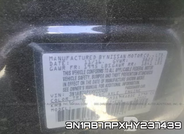 3N1AB7APXHY237439 фото 10