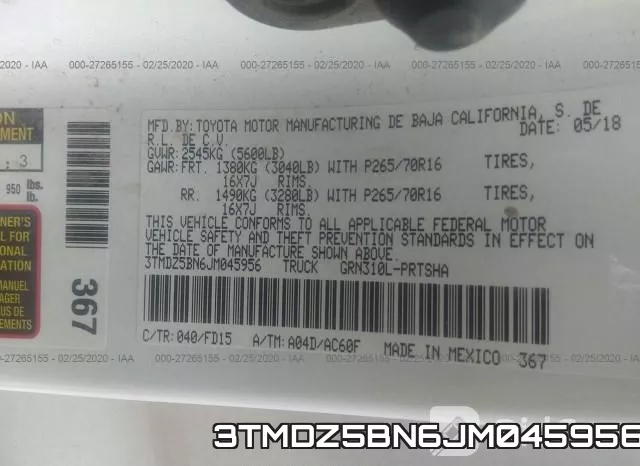 3TMDZ5BN6JM045956 фото 10