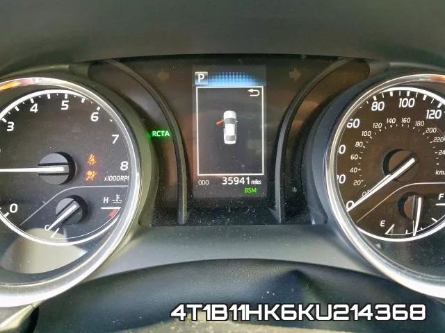 4T1B11HK6KU214368 фото 9
