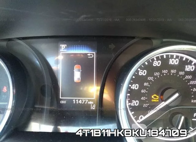 4T1B11HK8KU184709 фото 8