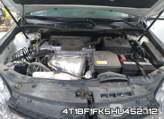 4T1BF1FK5HU452712 фото 2