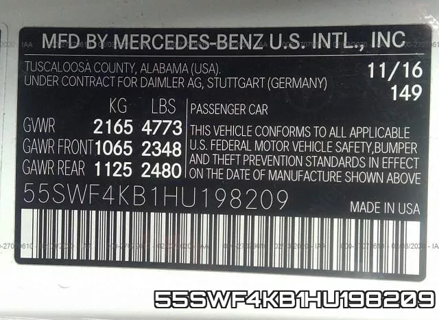 55SWF4KB1HU198209 фото 10