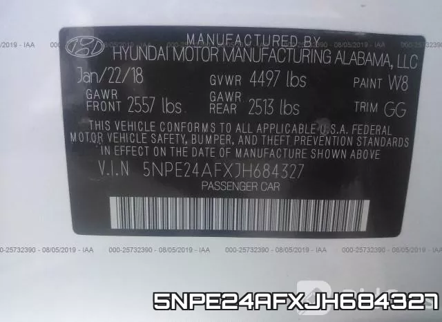 5NPE24AFXJH684327 фото 10