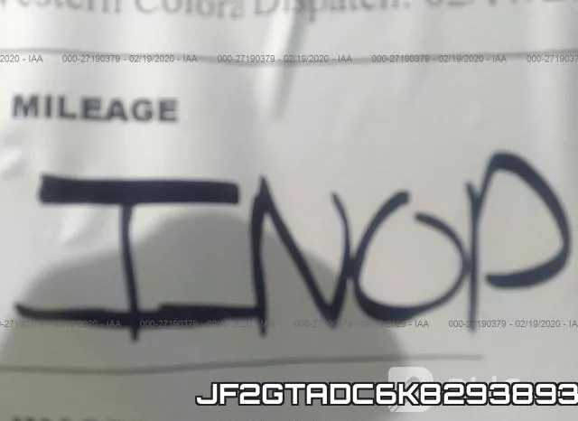 JF2GTADC6K8293893 фото 8