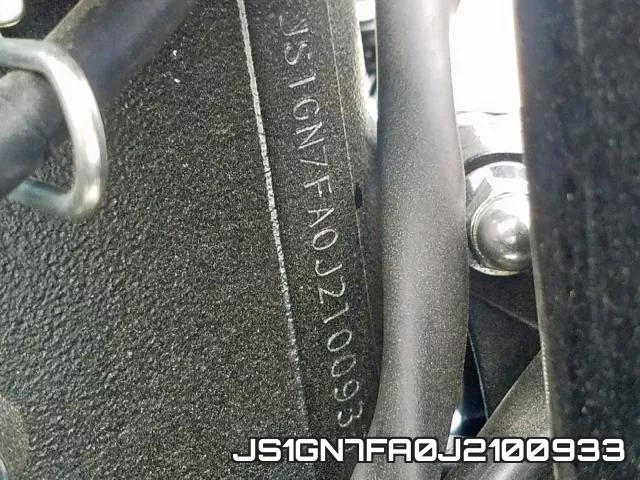 JS1GN7FA0J2100933 фото 2