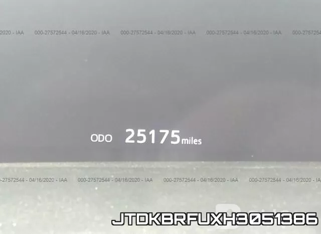 JTDKBRFUXH3051386 фото 8