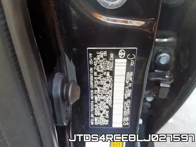 JTDS4RCE8LJ027597 фото 2