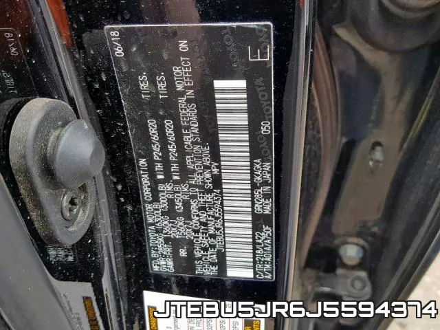 JTEBU5JR6J5594374 фото 2