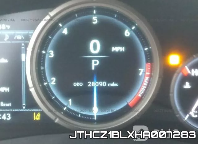 JTHCZ1BLXHA007283 фото 8