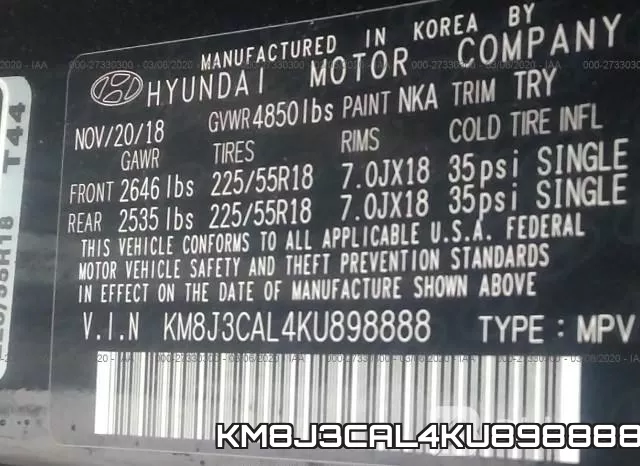 KM8J3CAL4KU898888 фото 10