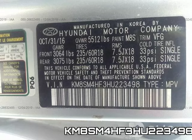KM8SM4HF3HU223498 фото 10