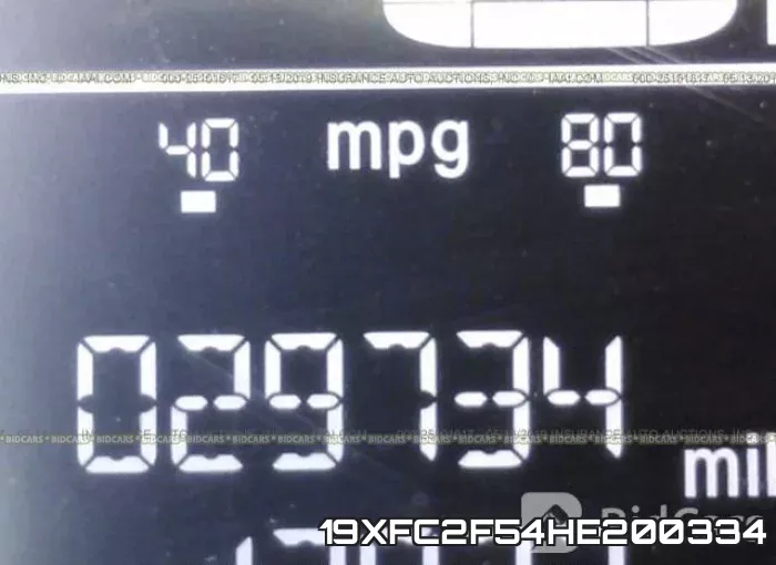 19XFC2F54HE200334 фото 8