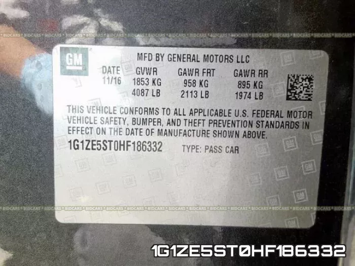 1G1ZE5ST0HF186332 фото 2