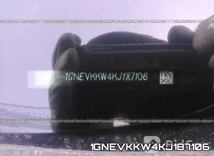 1GNEVKKW4KJ187106 фото 10