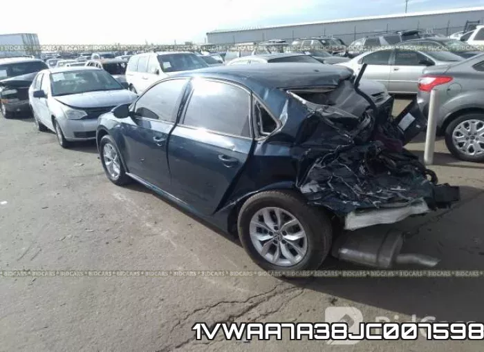 1VWAA7A38JC007598 фото 4
