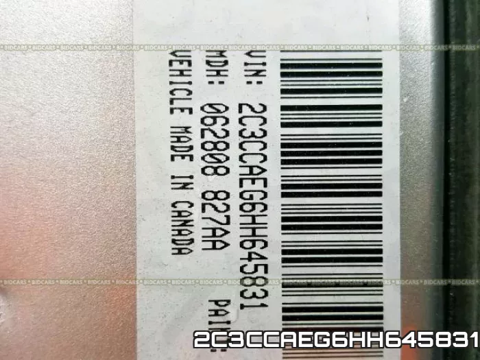 2C3CCAEG6HH645831 фото 2