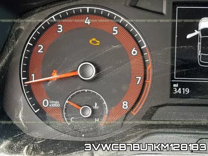 3VWCB7BU7KM128183 фото 9